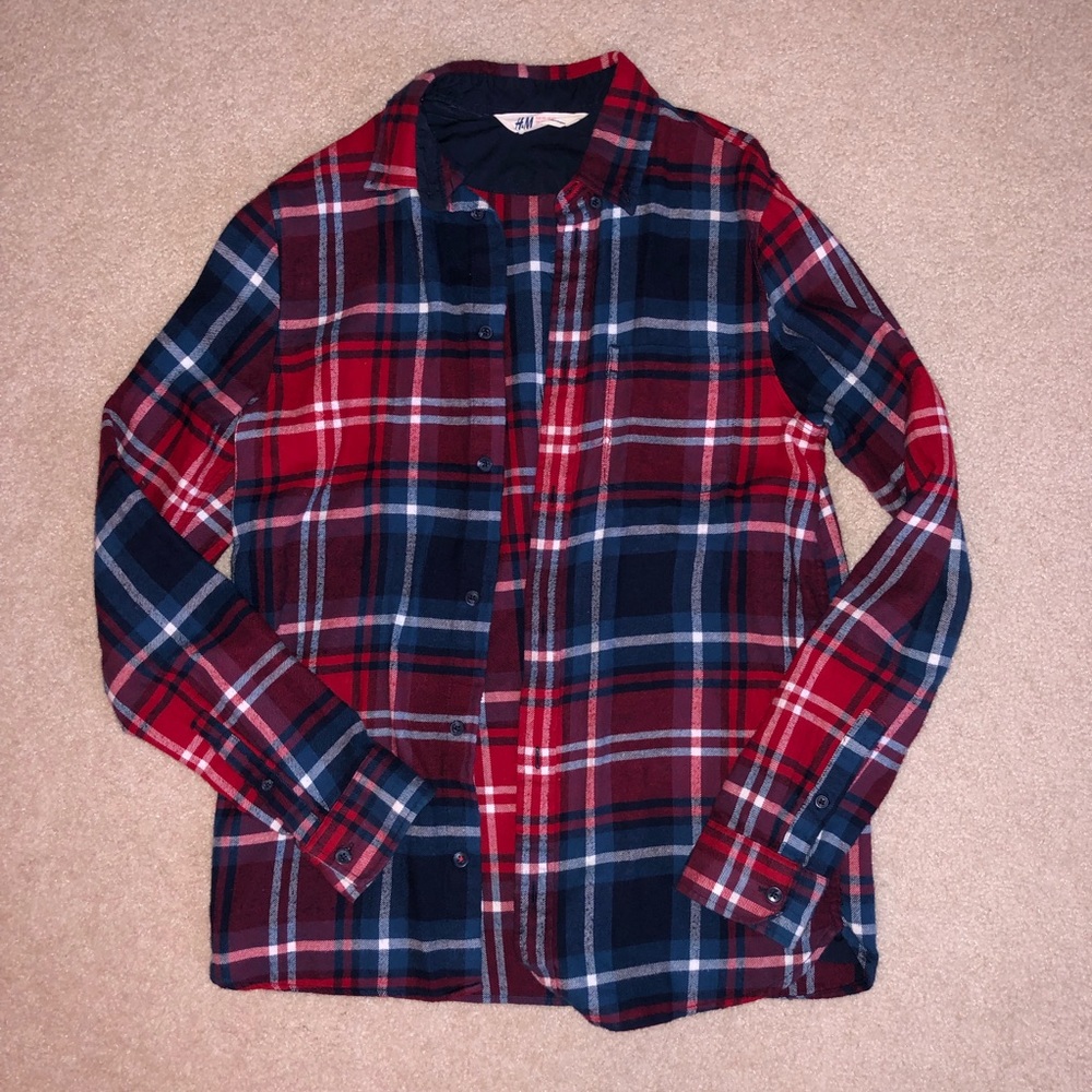 H&M boys flannel